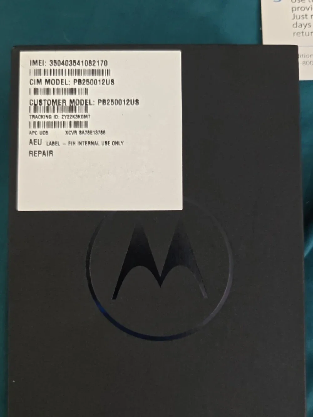 Motorola Razr Foldable Smartphone - Black
